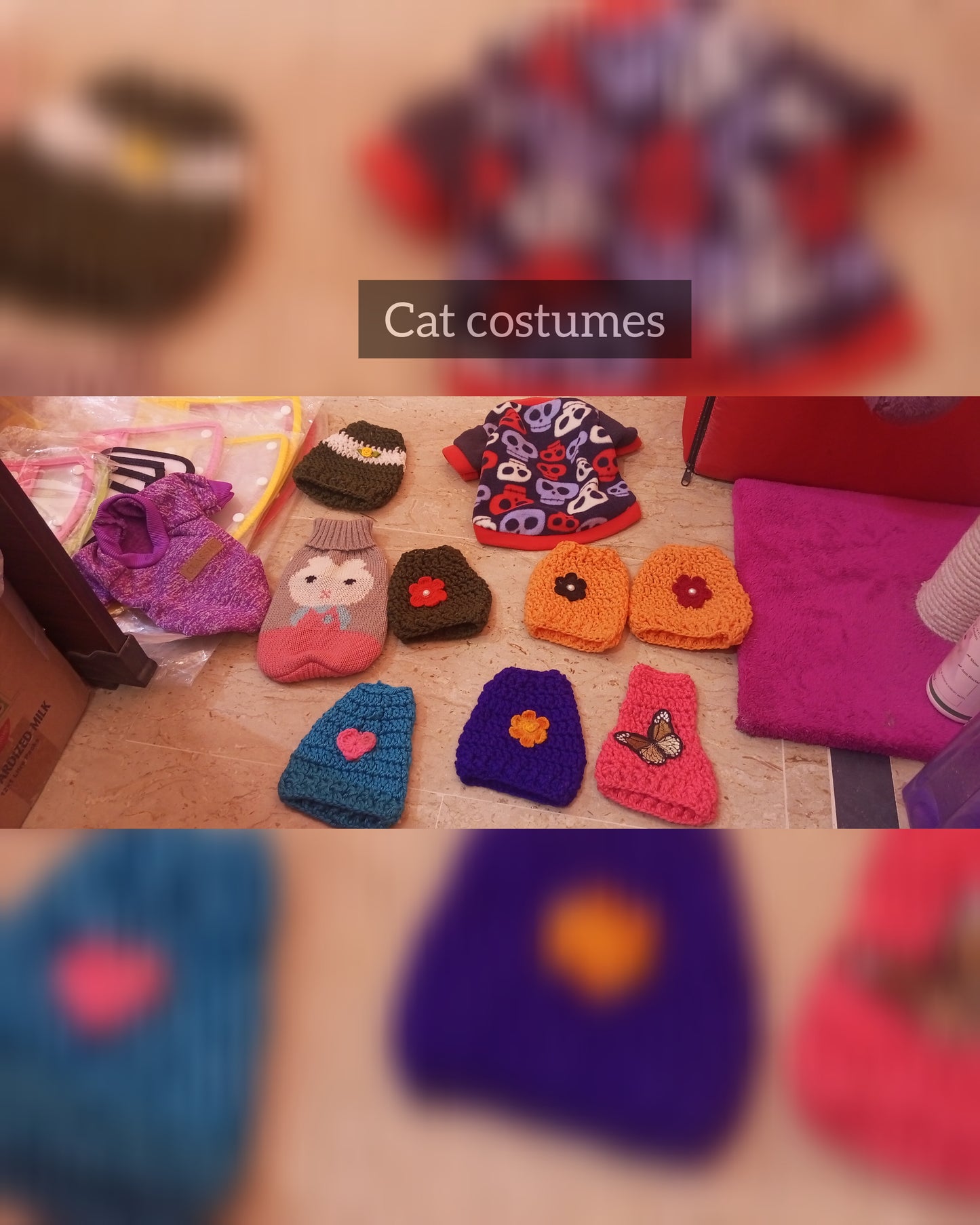 Cozy Warm Clothes for Tiny Kittens (30-50 Days Old)