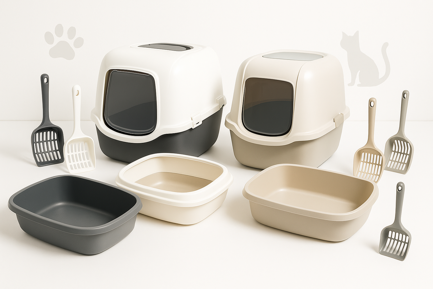 Cat Litter Trays & Scoops