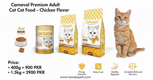Carnaval Adult Cat Food – Premium Chicken Formula,  1.5 kg”