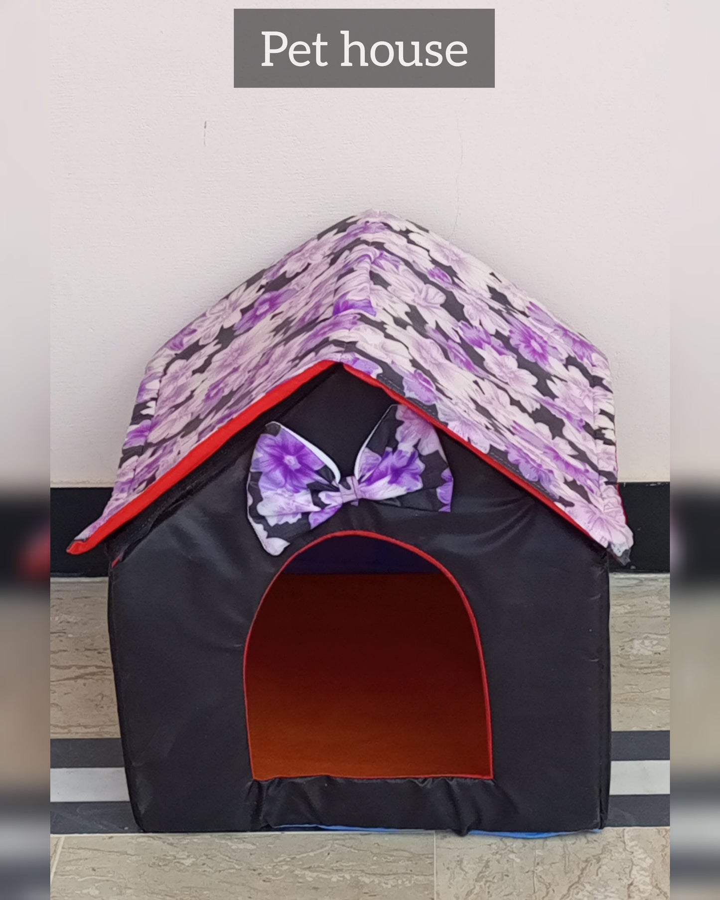 🐾 Soft Foam Cat House | Portable & Cozy Pet Bed | Foldable Cat Shelter