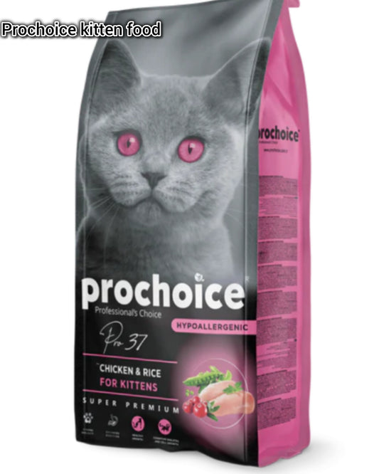 Pro Choice 37 Kitten Food – Complete Nutrition for Growing Kittens 🐱