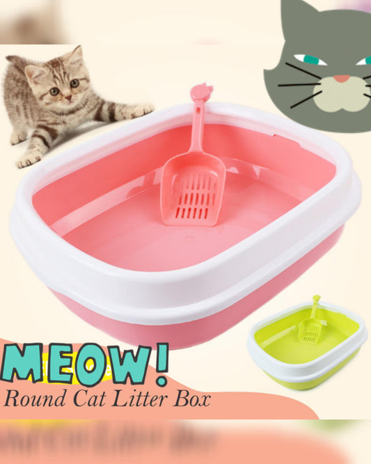 Cat Litter Tray With Scoop