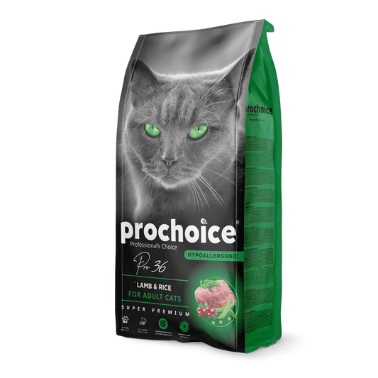 ProChoice Pro 36 Adult Cat Food – Lamb & Rice (High Protein 36%)