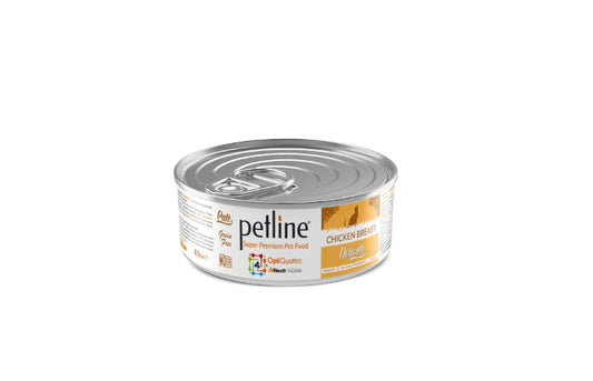 Petline Adult Cat Wet Food Chicken Tin – 80g