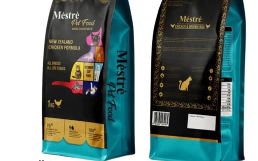 Mestre Cat Food 1kg – All Life Stages, Chicken Flavor